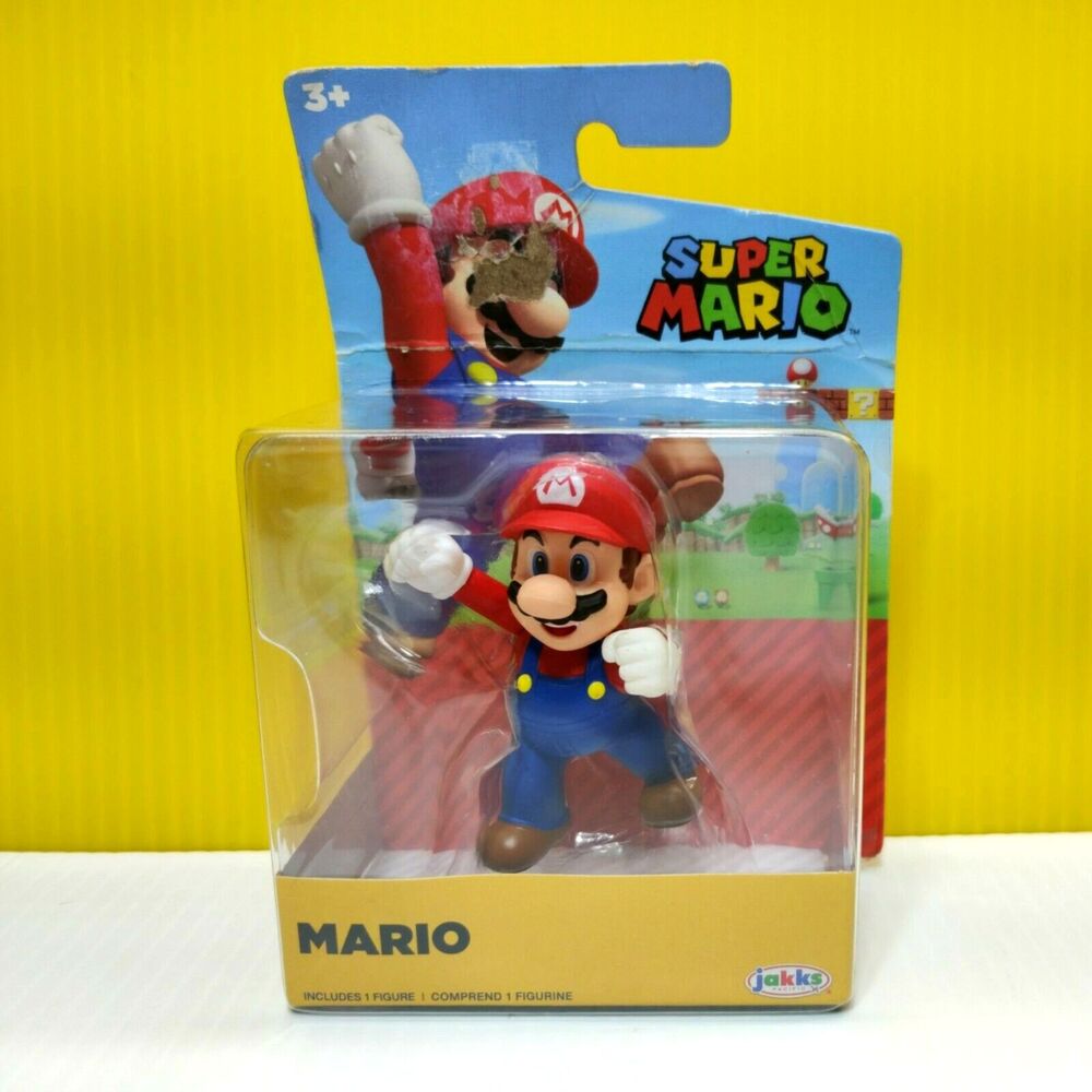 Super Mario 2.5 inch Fist Bump Mario Figure Jakks!
